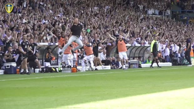 Bench cam: Jesse Marsch goes wild as Leeds beat Chelsea